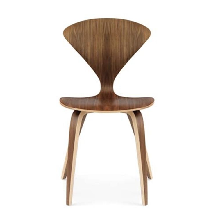 Contemporary Solid Wood Dining Chairs Armless Dining Chairs for Home Use