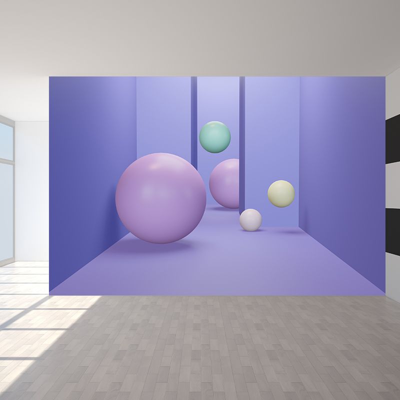 Illustration Stain Resistant Mural Stereovision Living Room Wall Mural