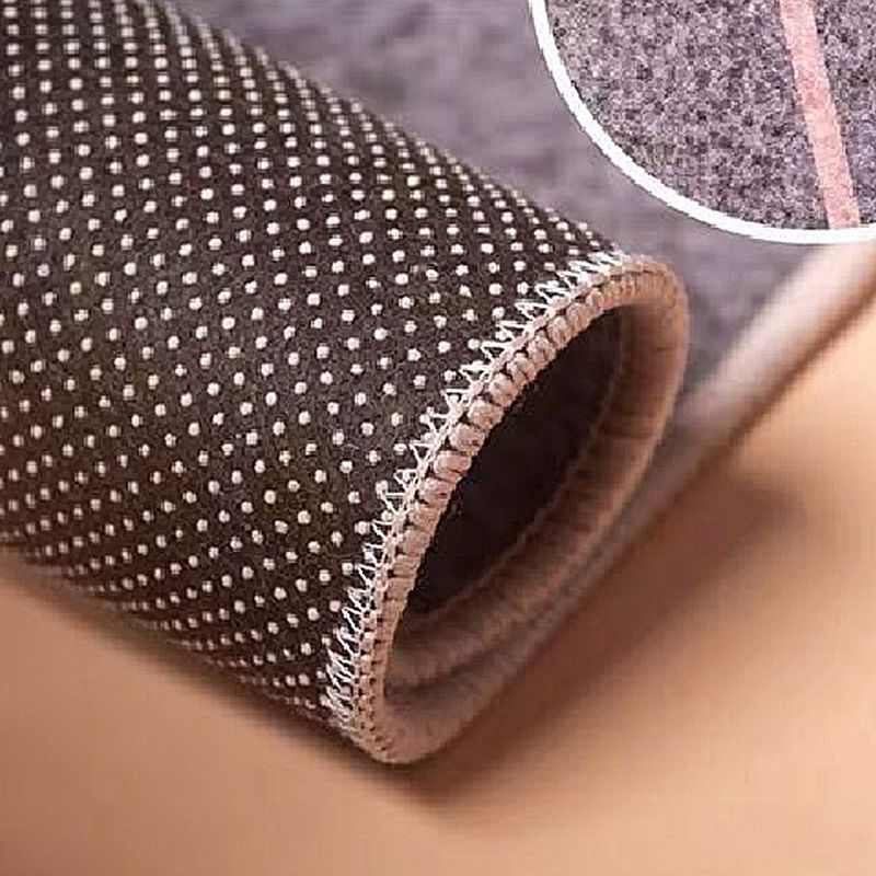 Gold Leaves Carpet Blending Modern Carpet Non-Slip Backing Carpet for Living Room