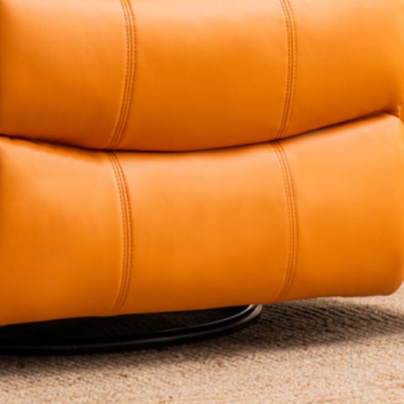 Metal Frame Home Theater Recliner Swivel Rocker Chair with Storage