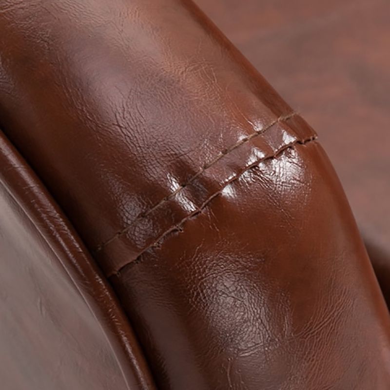 Contemporary Accent Armchair Arms Included Barrel Accent Chair