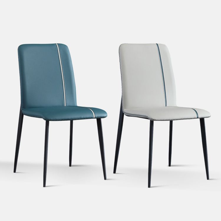 Industrial Dining and Accent Chairs Upholstered Side Dining Chairs