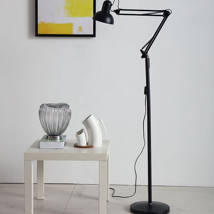 Macaron Bowl Shade Stock Lampe Metallic 1 Lampenstudio -Aufgabenlampe mit Schwungarm