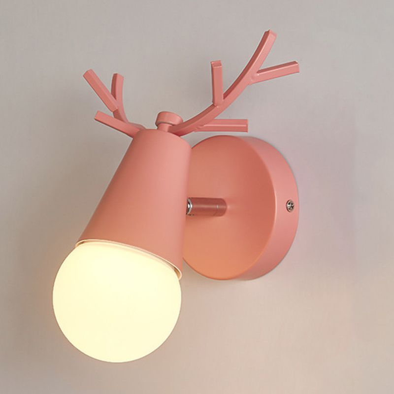 Lámpara de pared geométrica de estilo moderno metal 1 lámpara de luz de luz