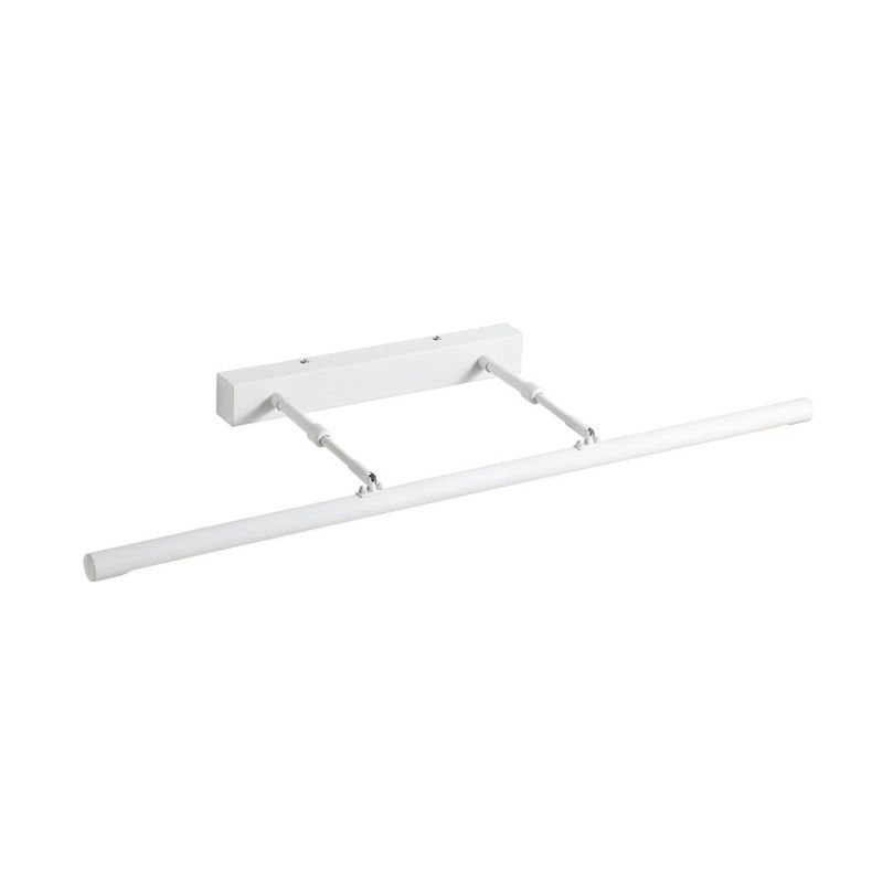 Metal lineare murale vanità leggero stile moderno 1 luci specchio da vanità leggero