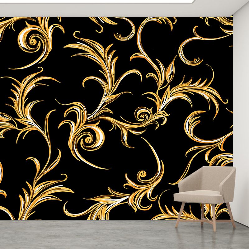 Decorative Illustration Mural Wallpaper Vine Pattern Indoor Wall Mural