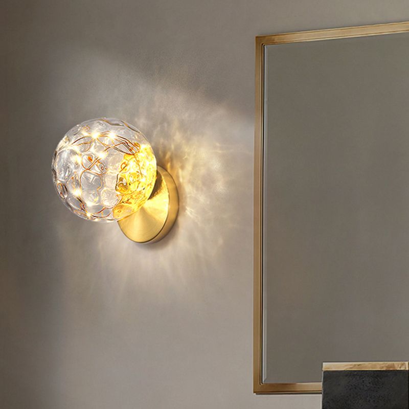 1 luminaire mural en verre léger luminaire créatif étoile