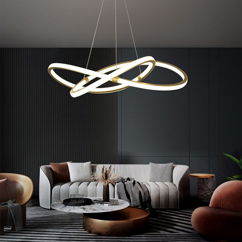 Luz simple característica de lujo de estilo simple lámpara led lámpara de lámpara para comedor para comedor