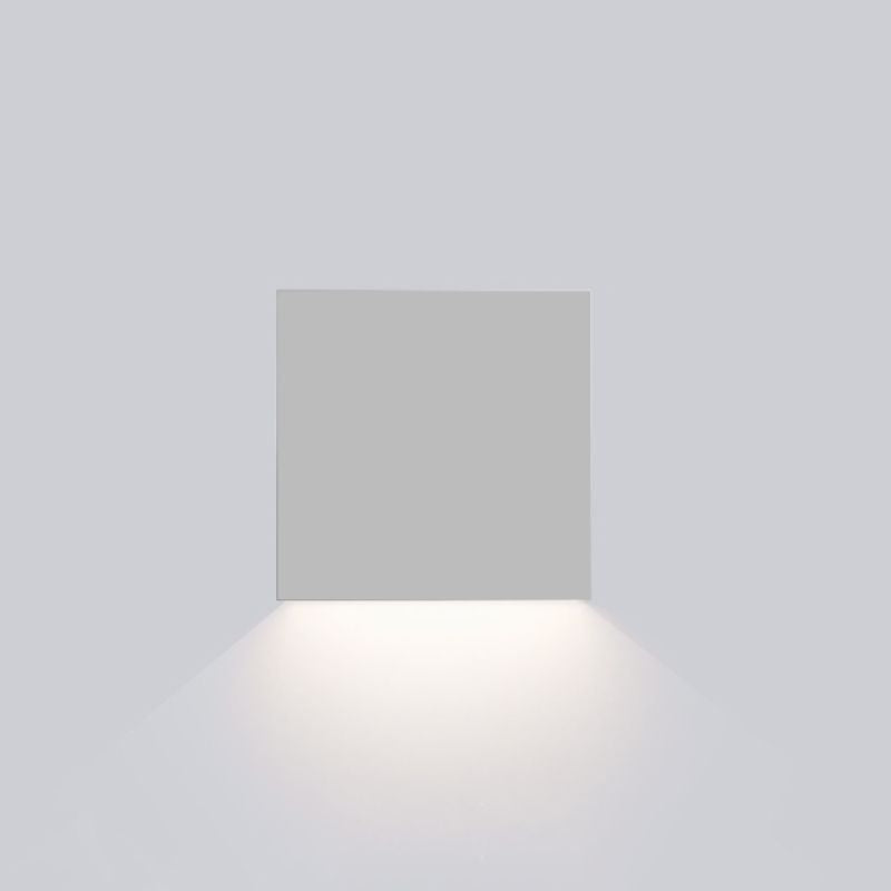 1-Light Wall Light Lamp Sconce Modern Style Geometric Aluminum Wall Mounted Lighting in Black