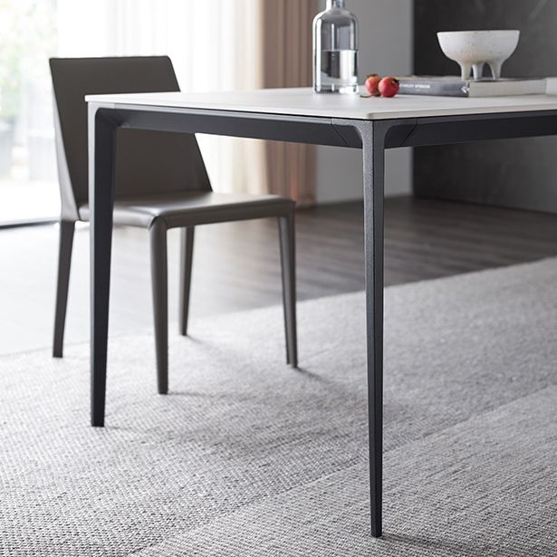 Contemporary 1/4/5 Pieces Dining Set Metal Dining Table Set for Home Use