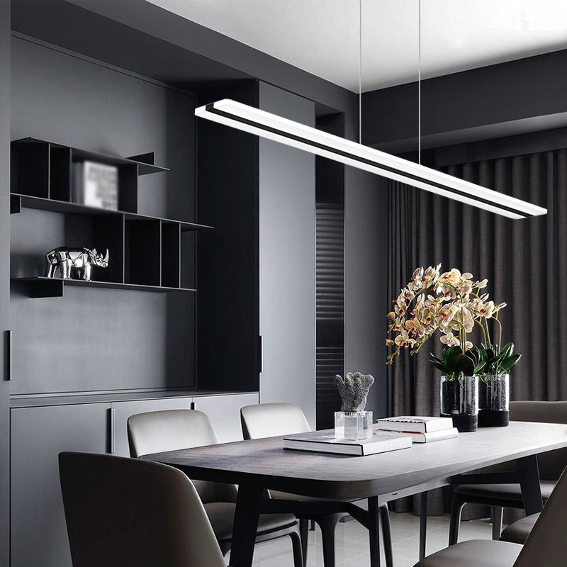 Nordic Modern Led Island Light Aluminium Pendelleuchte für Esszimmer