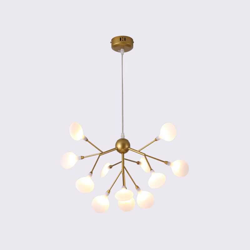 Firefly Chandelier Light Fixture Minimalist LED Acrylic Suspension Lighting for Clothing Shop