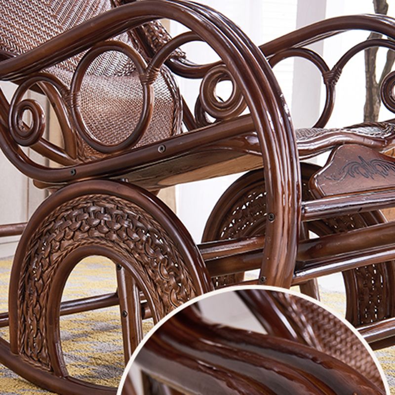 Mid Century Modern Recliner Chair Rattan/Wicker Recliner Chair