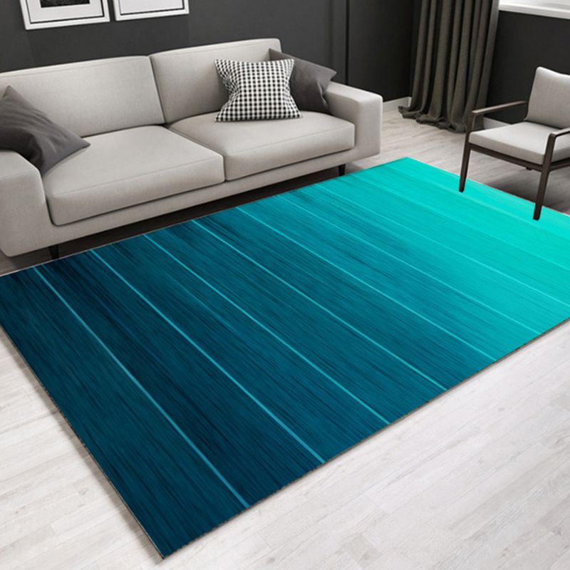 Tapis dégradé de couleurs, forme rectangulaire, résistant aux taches, pour la décoration de la maison