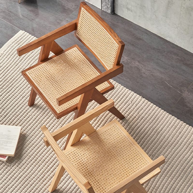 Dining Room Side Chairs Modern Rubber Wood Kitchen Chair for Home
