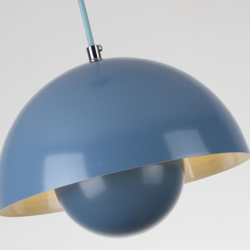 Modern Hanging Light Colorful Metal Pendant Lighting Fixture for Living Room