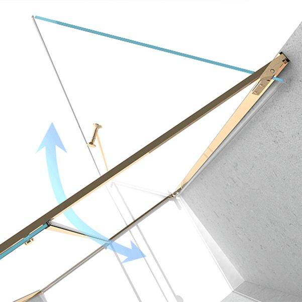 Semi Frameless Tempered Glass Shower Door Pivot Shower Doors