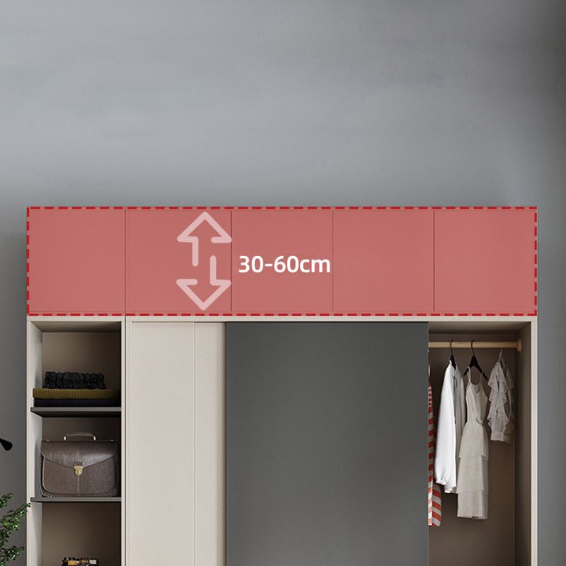 Manufactured Wood Modern Cabinet for Bedroom Sliding Door Storage Cabinet