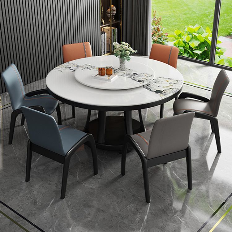 Silla de comedor de madera moderna, sillas laterales tapizadas sin brazos para restaurante (juego de 2)
