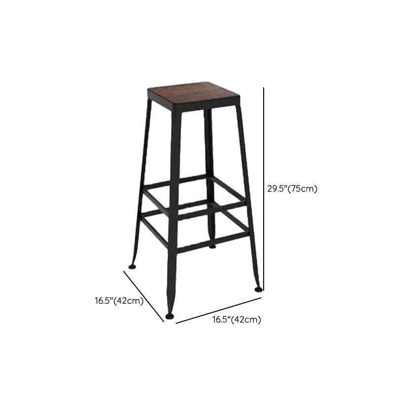 1/2/9 Pieces Bar Stool and Table Set Solid Wood Pub Table Set