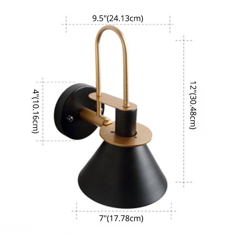Macaroon -stijl wandbevestiging verlichtingsarmatuur metalen kleurrijk sconce licht voor hotel slaapkamer