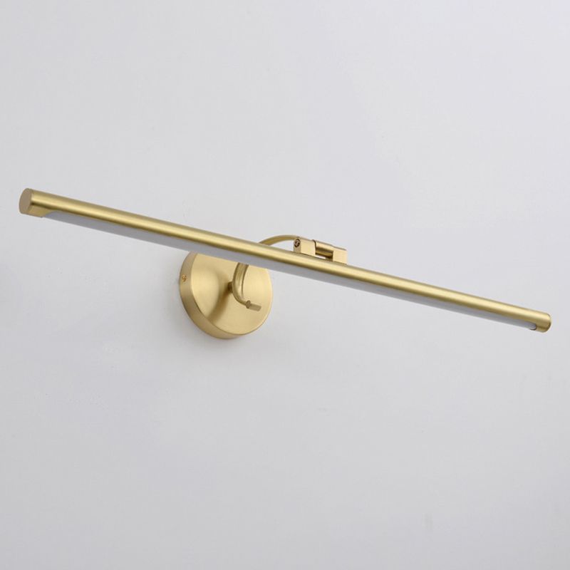 Mont en métal linéaire luminaire luminaire de style contemporain