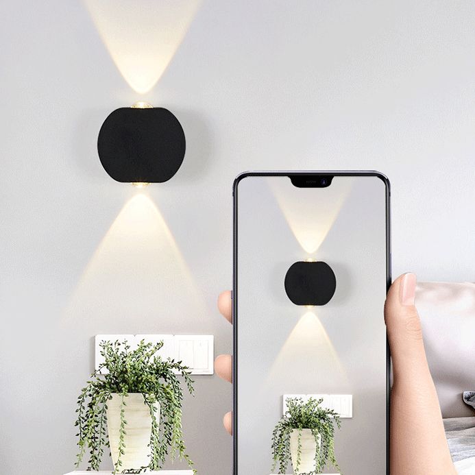 Multi-Licht geometrische Wandleuchten zeitgenössischer Metall-Wandwaschanlager