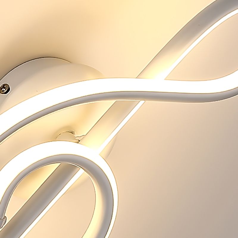 Moderner Stil Metall Wandleuchte lineare Form LED -Wandleuchte für Schlafzimmer