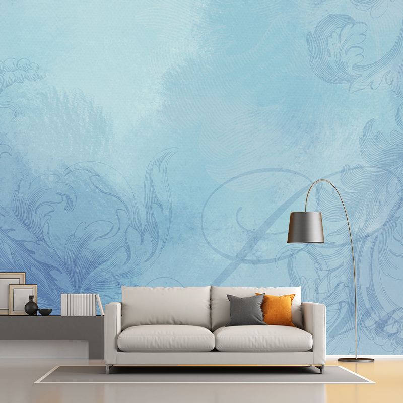 Plants Painting Mural Wallpaper Illustration Indoor Wall Mural