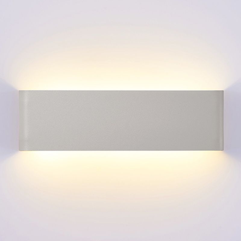 Metal Square Wall Lighting Modern 1 Light Wall Mounted Light Fixture