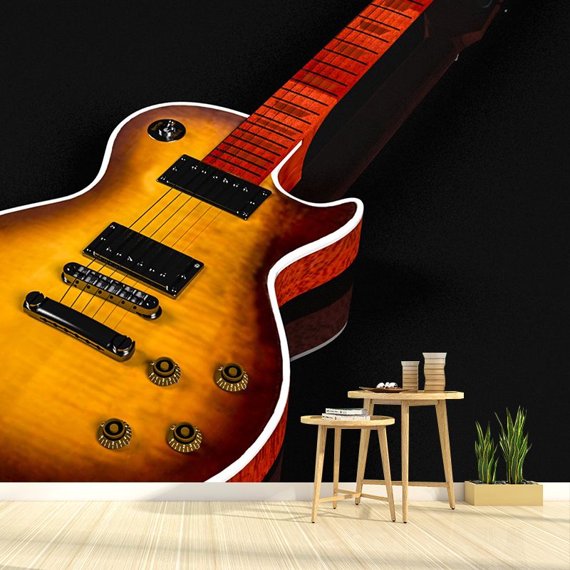 Musical Instruments Mildew Resistant Mural Wallpaper Photography Sleeping Room Wall Mural