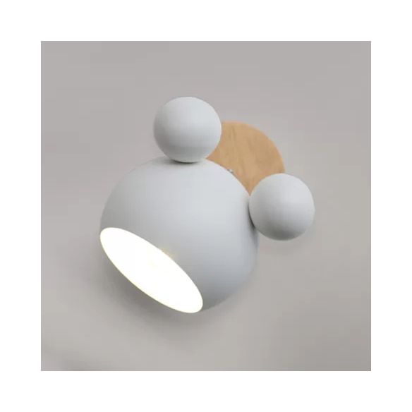 Rotatable Single Light Mouse Wall Light Nordic Stylish Metal Sconce Light for Study Room