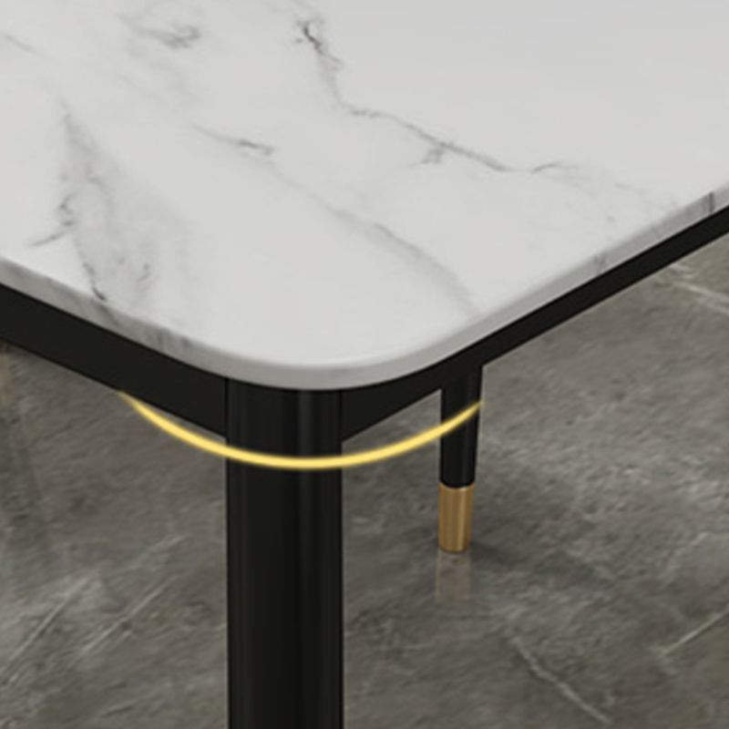 Glam 1/3/5/7 Pieces Dining Set Sintered Stone Dining Table for Home Use