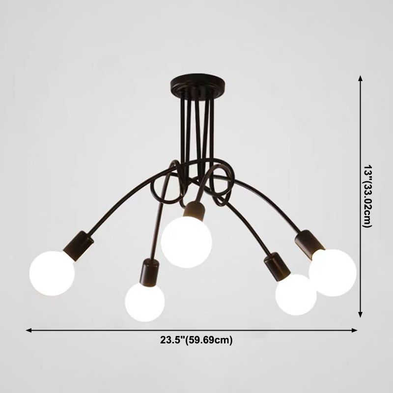 Semi-inbouwverlichting Moderne ronde bal Semi-inbouwlamp
