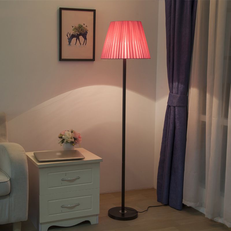 Geometric Shape Metal Floor Light Modern Style Single Light Floor Light Fixtures