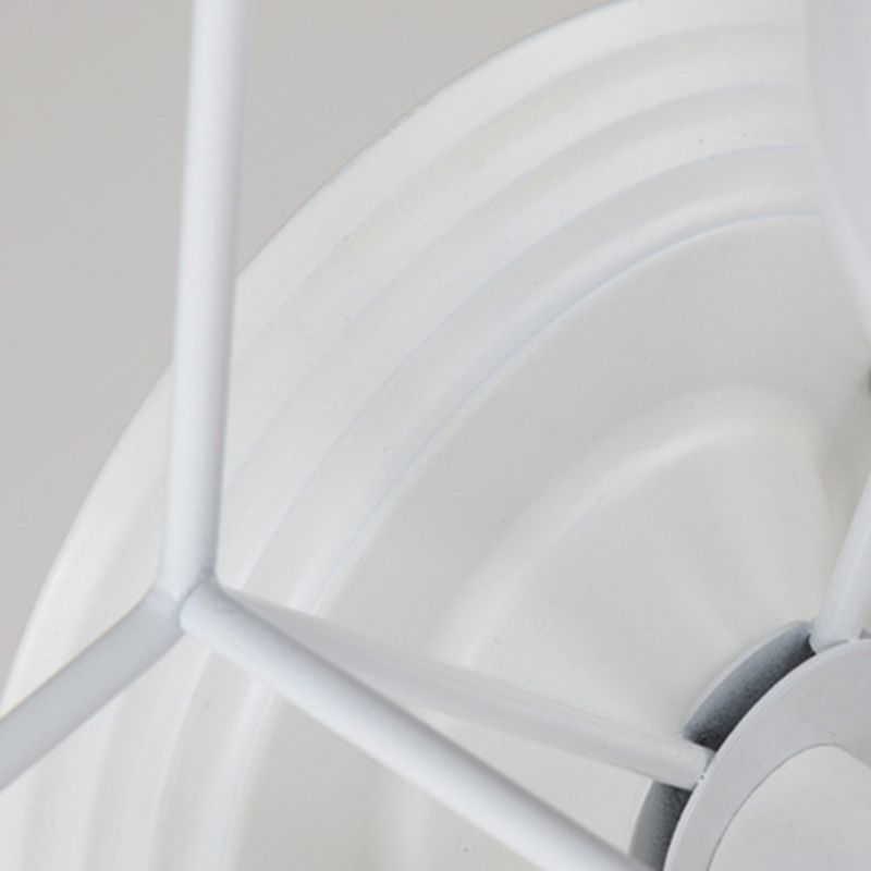 Plafoniera a stella con struttura in ferro in ferro stile retrò industriale, montaggio a semi-incasso a 5 luci