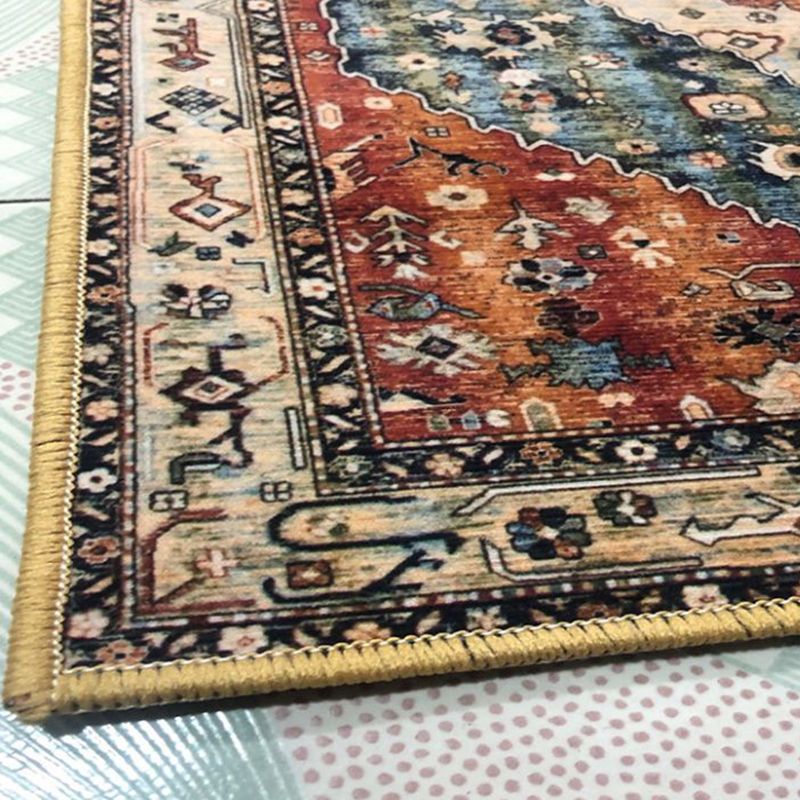 Boheemse tribale patroon Tapijten Multicolor polyester Area Tapijt Non-slip achterste tapijt voor woonkamer