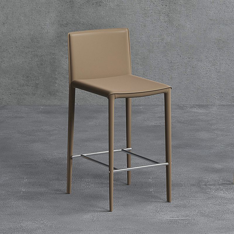 Modern Leather Bar Stool Counter Height Counter Stool for Bristol