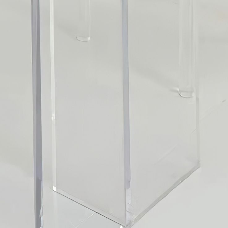 Modern 1/2/4 Pieces Dining Set Rectangle Acrylic Dining Table for Dining Room