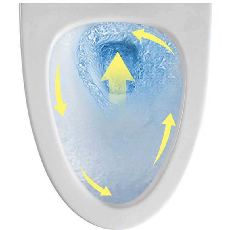 Traditional One-Piece Flush Toilet Floor Mount Urine Toilet for Bathroom