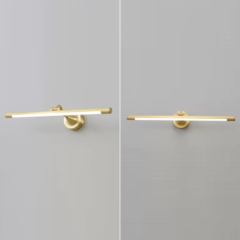 In stile postmoderno a forma lineare wall doconce metallo 1 luce sconce per bagno