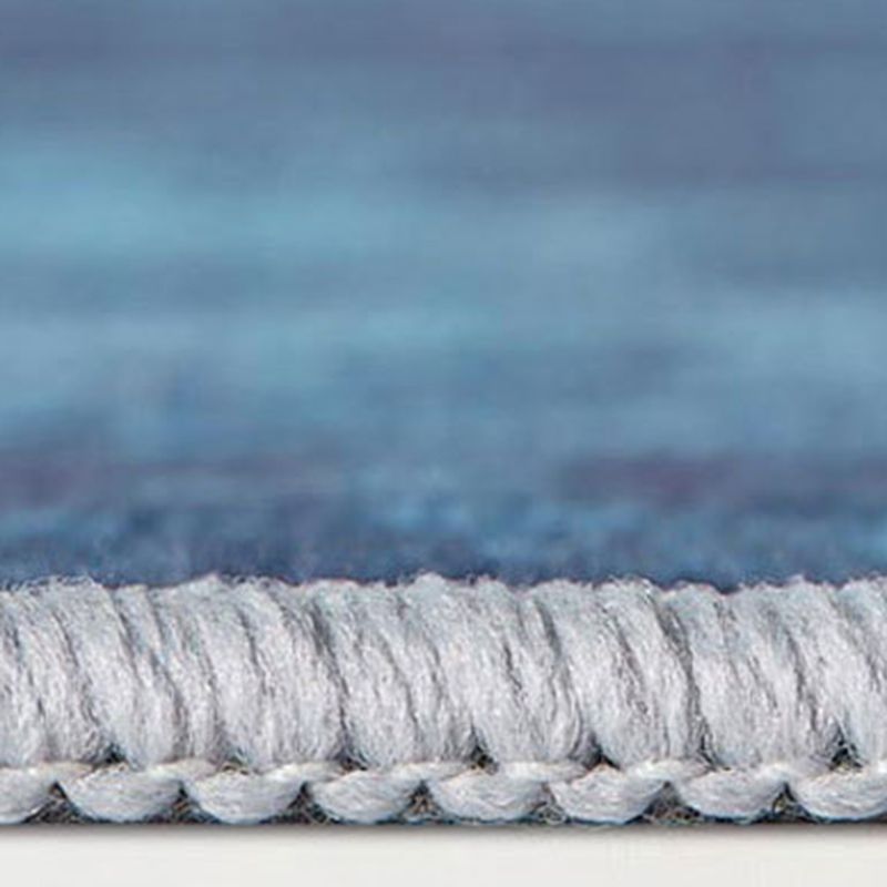 Simplicity Area Rug Graphic Pattern Carpet Polyester Non-Slip Backing Indoor Carpet for Living Room