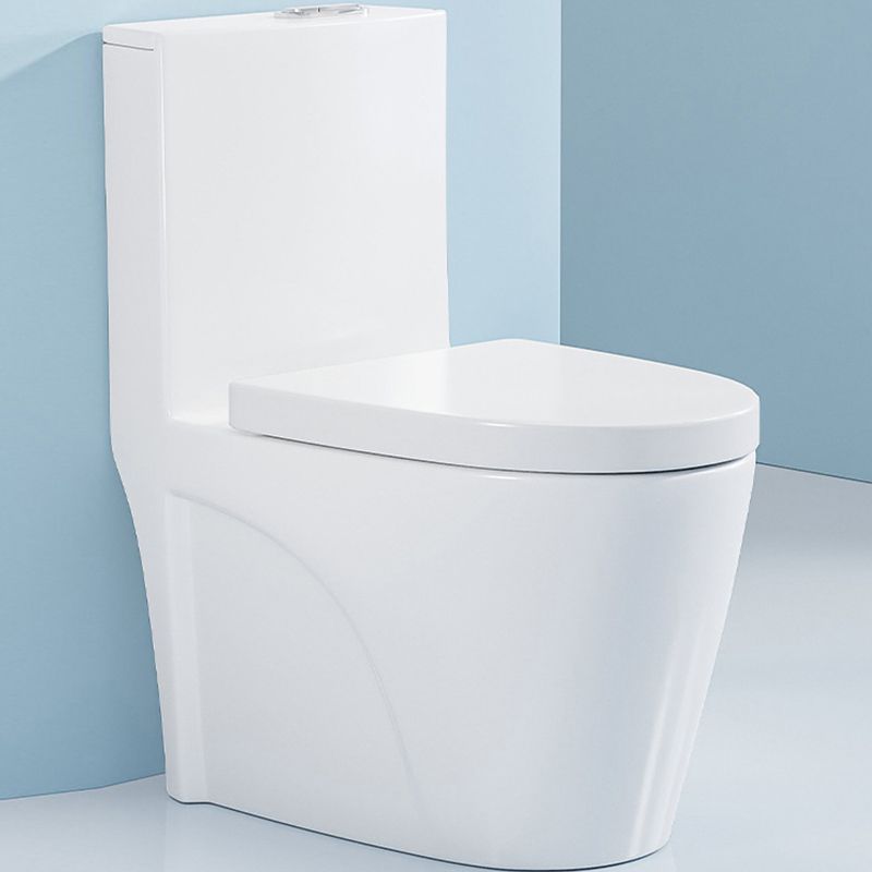 Contemporary Toilet Bowl One Piece Ceramic Urine Toilet with Seat