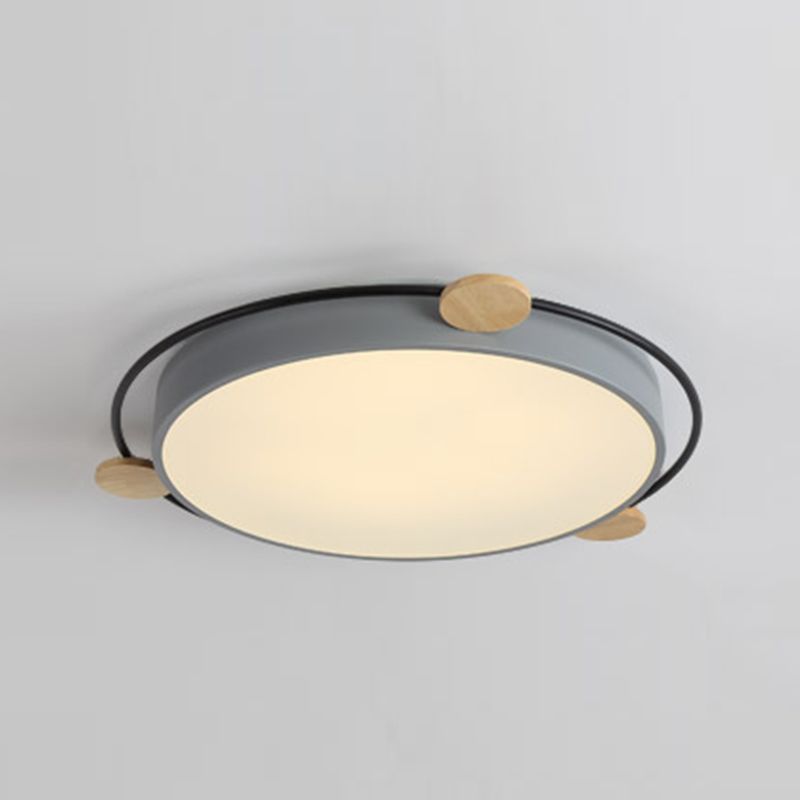 Grigio LED Flush Montato Soffitto Luci di illuminazione contemporaneo per Living Room