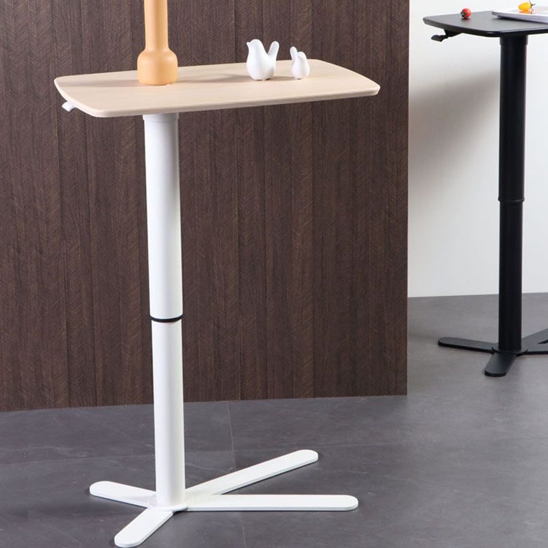 Table de bar en métal de style industriel Rectangle Top à hauteur réglable en intérieur Table du bistrot