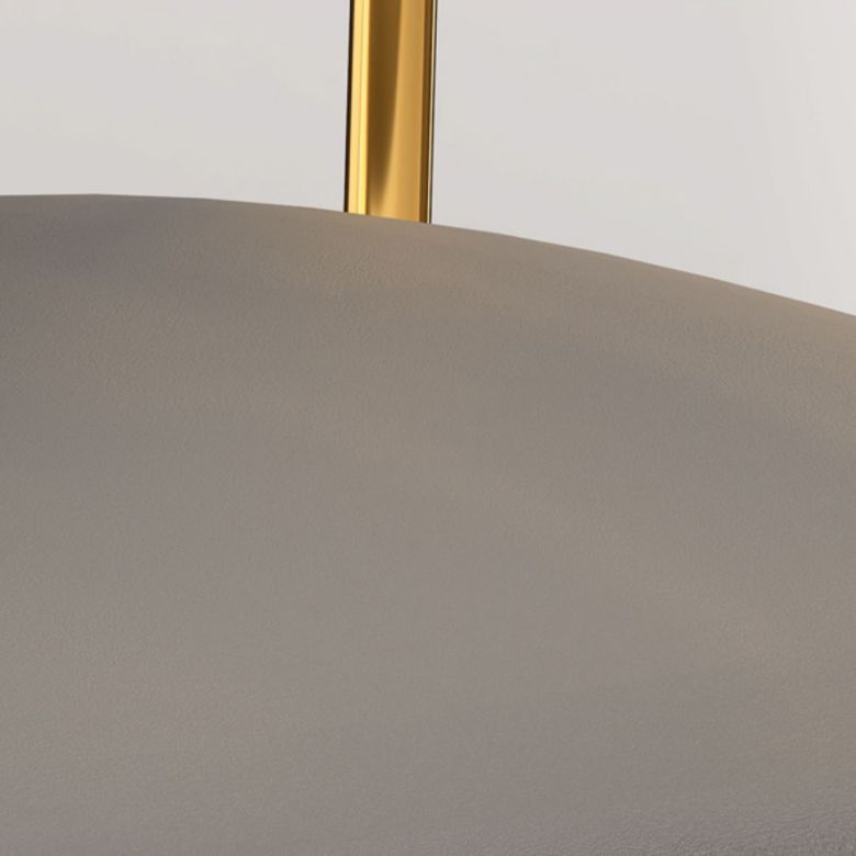 Industrial Kitchen Dining Chairs King Louis Back Arm Chair with Gold Base