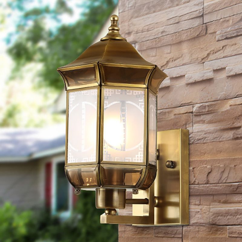 LAMPE DE SCONCE ARMÉE MÉTAL VINTAGE 1 TEMPLE ÉCLAIRAGE MUR GOL