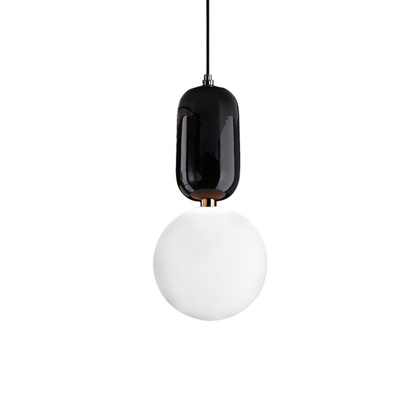 1-Licht-Milchglas Hängsbeleuchtung MINIMALISMUSPENDEL LICHT SEIT für Esszimmer