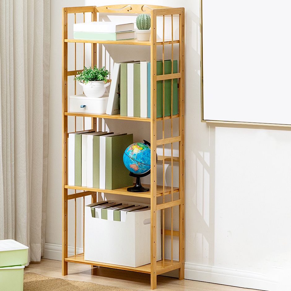 Rectangle Wooden Bookshelf Modern Style Home Office Bookcase