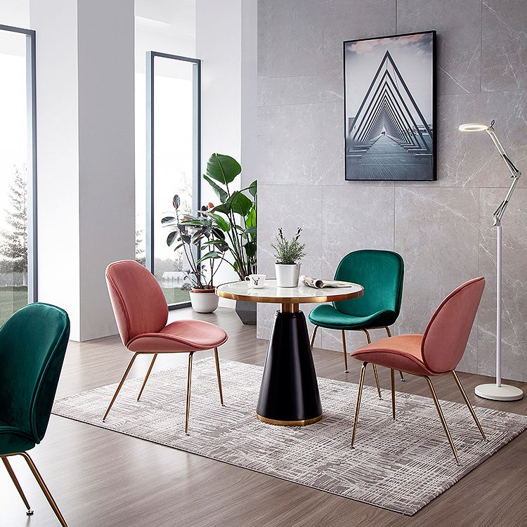 Dining Room Side Chairs Modern Solid Wood Armless Chair for Home